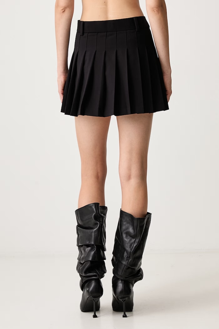 WRSTBHVR NURIA pleated skirt with viscose — photo 3