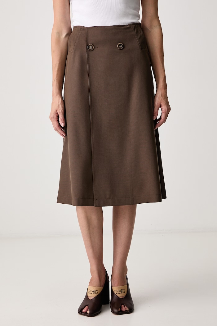 MM6 Maison Margiela skirt with wool