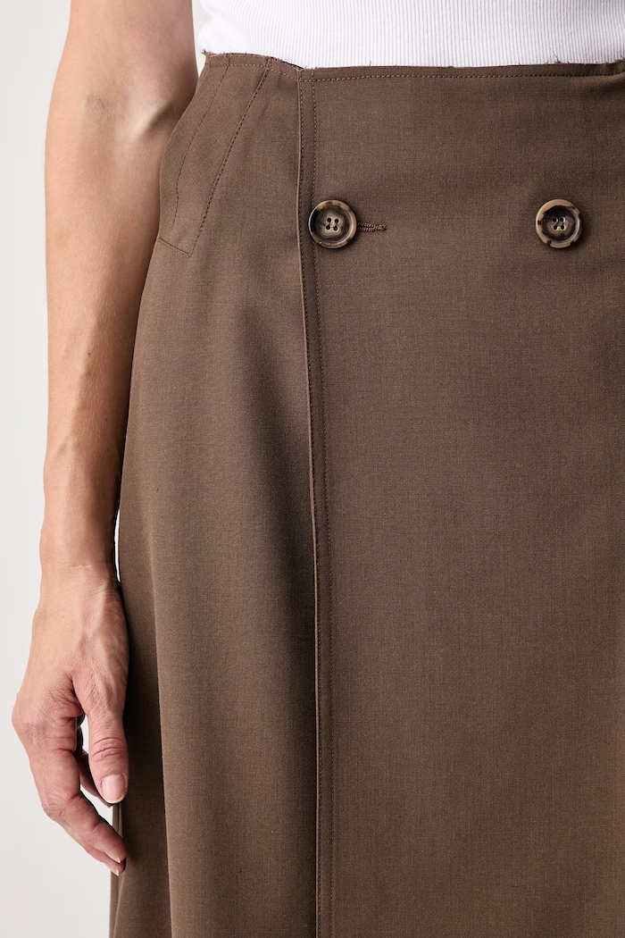 MM6 Maison Margiela skirt with wool — photo 5