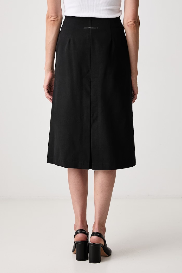 MM6 Maison Margiela skirt with wool — photo 3