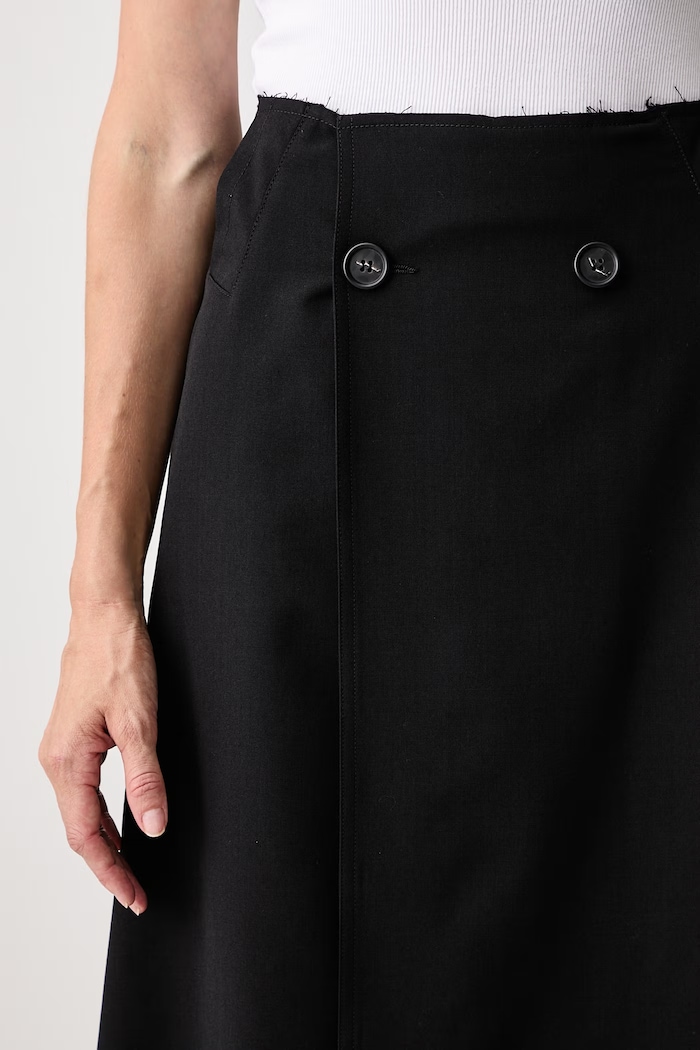 MM6 Maison Margiela skirt with wool — photo 5