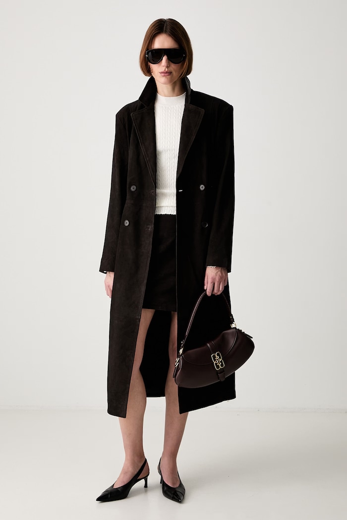 Rotate SUEDE MINI skirt suede — photo 4