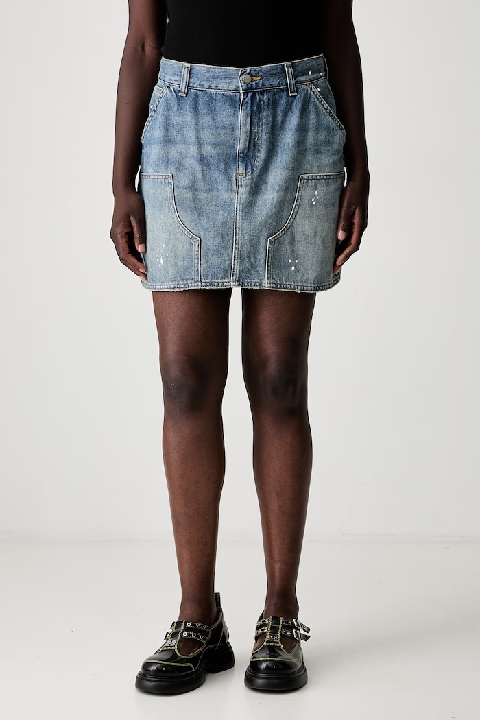 Carhartt WIP W Maeve Double Knee skirt denim