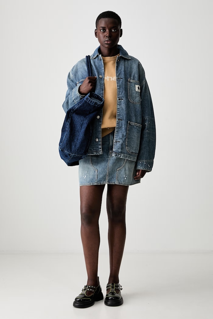 Carhartt WIP W Maeve Double Knee skirt denim — photo 2
