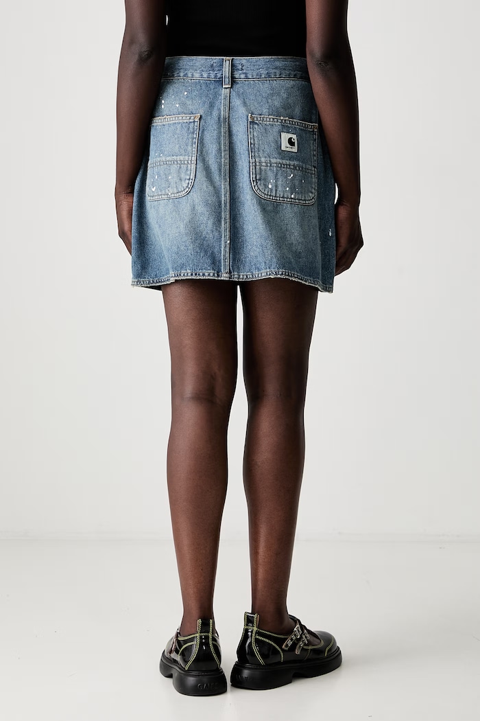 Carhartt WIP W Maeve Double Knee skirt denim — photo 3