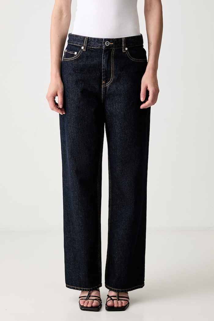 GANNI Izey straight jeans Women's