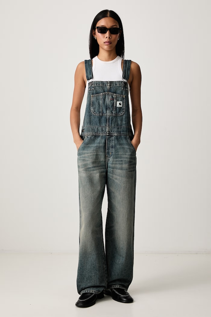 Carhartt WIP Bib Overall Straight denim overalls Women's — photo 2