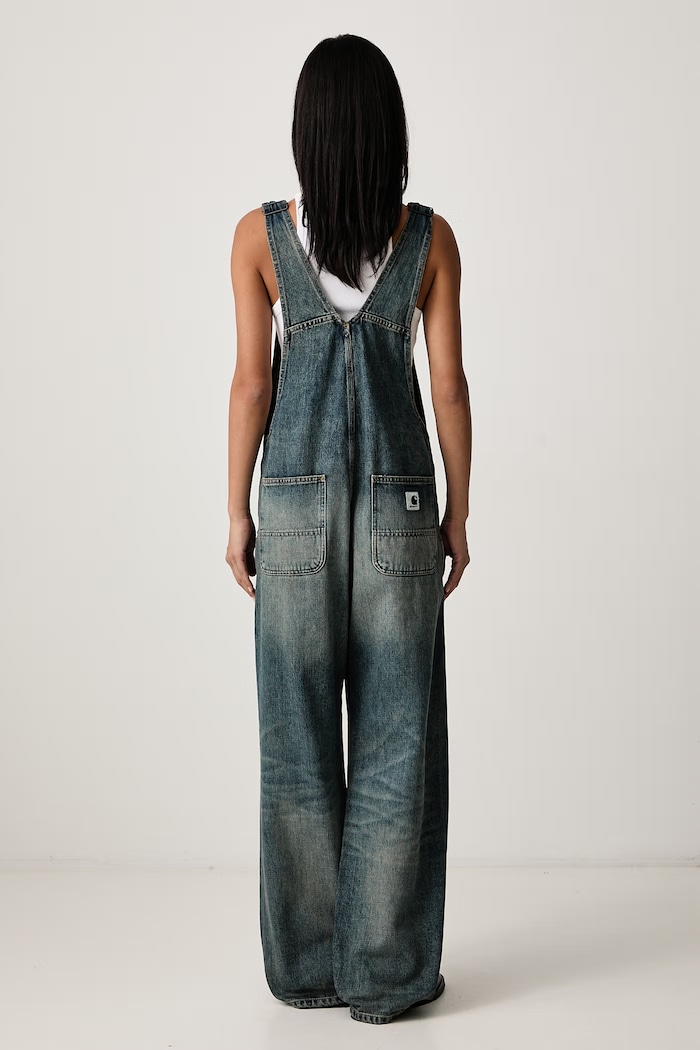Carhartt WIP Bib Overall Straight denim overalls Women's — photo 3