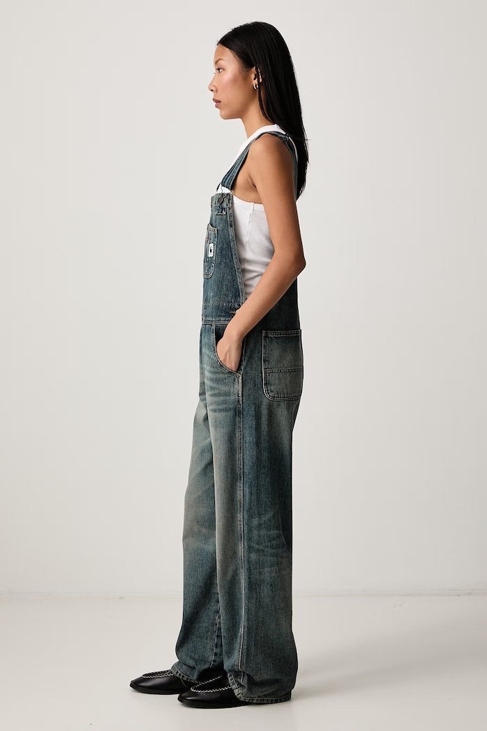 Carhartt WIP Bib Overall Straight denim overalls Women's — photo 4