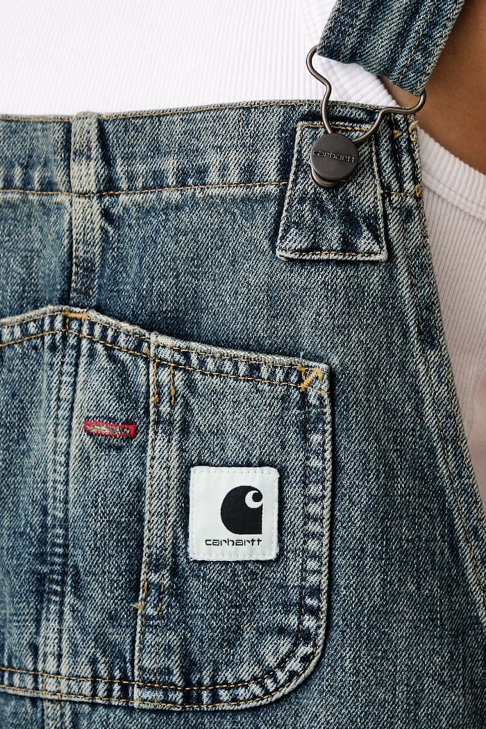 Carhartt WIP Bib Overall Straight denim overalls Women's — photo 6
