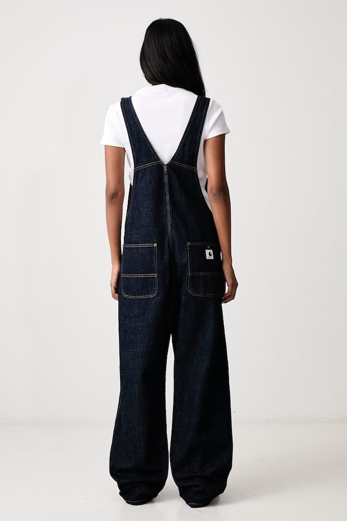 Carhartt WIP Bib Overall Straight denim overalls Women's — photo 3