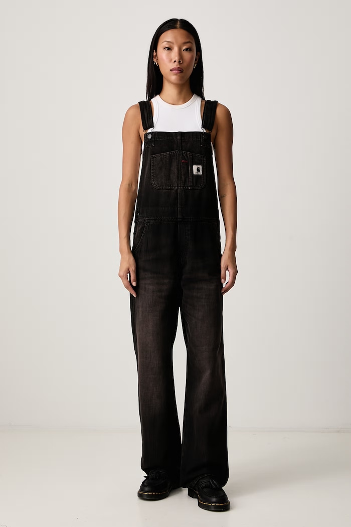 Carhartt WIP Bib Overall Straight denim overalls Women's