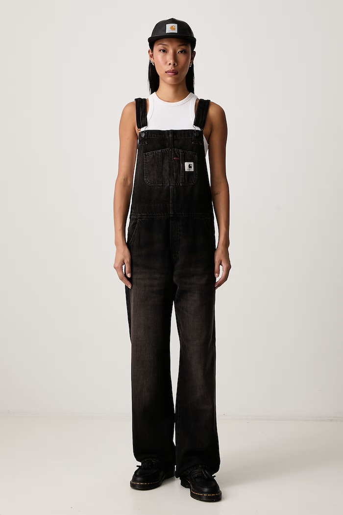 Carhartt WIP Bib Overall Straight denim overalls Women's — photo 2
