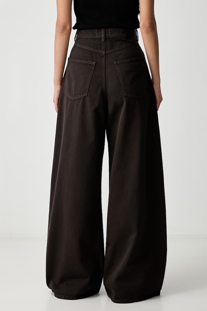Sportmax Siamese wide leg jeans Women's — photo 3