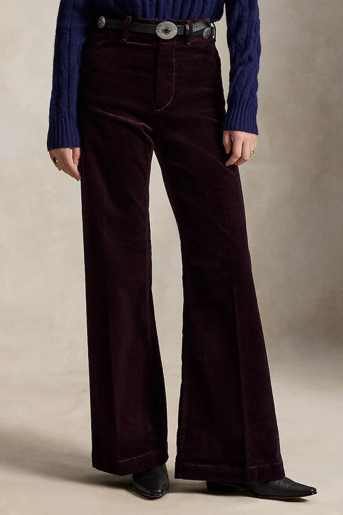 Polo Ralph Lauren flare trousers with cotton Women's