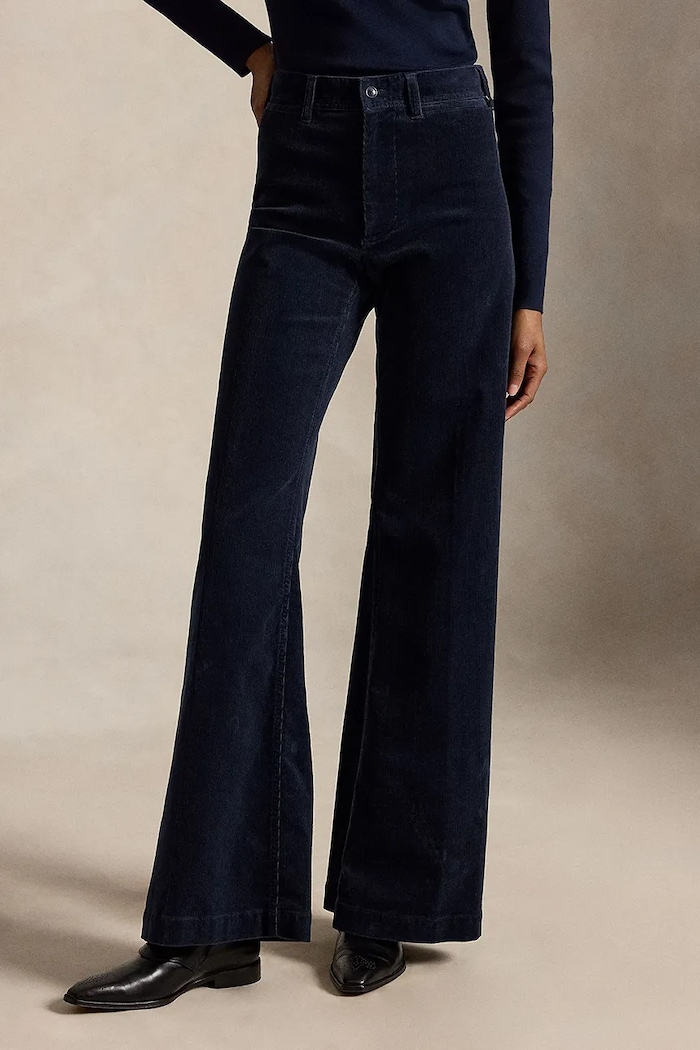 Polo Ralph Lauren flare trousers with cotton Women's