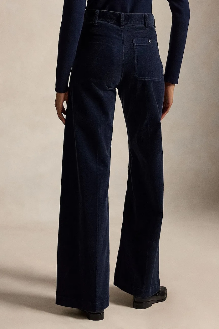 Polo Ralph Lauren flare trousers with cotton Women's — photo 2