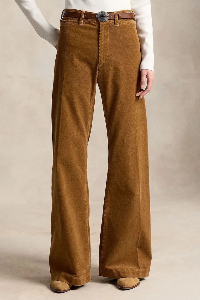 Polo Ralph Lauren flare trousers with cotton Women's
