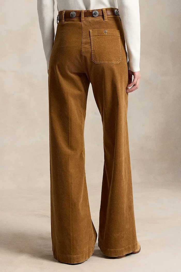 Polo Ralph Lauren flare trousers with cotton Women's — photo 2