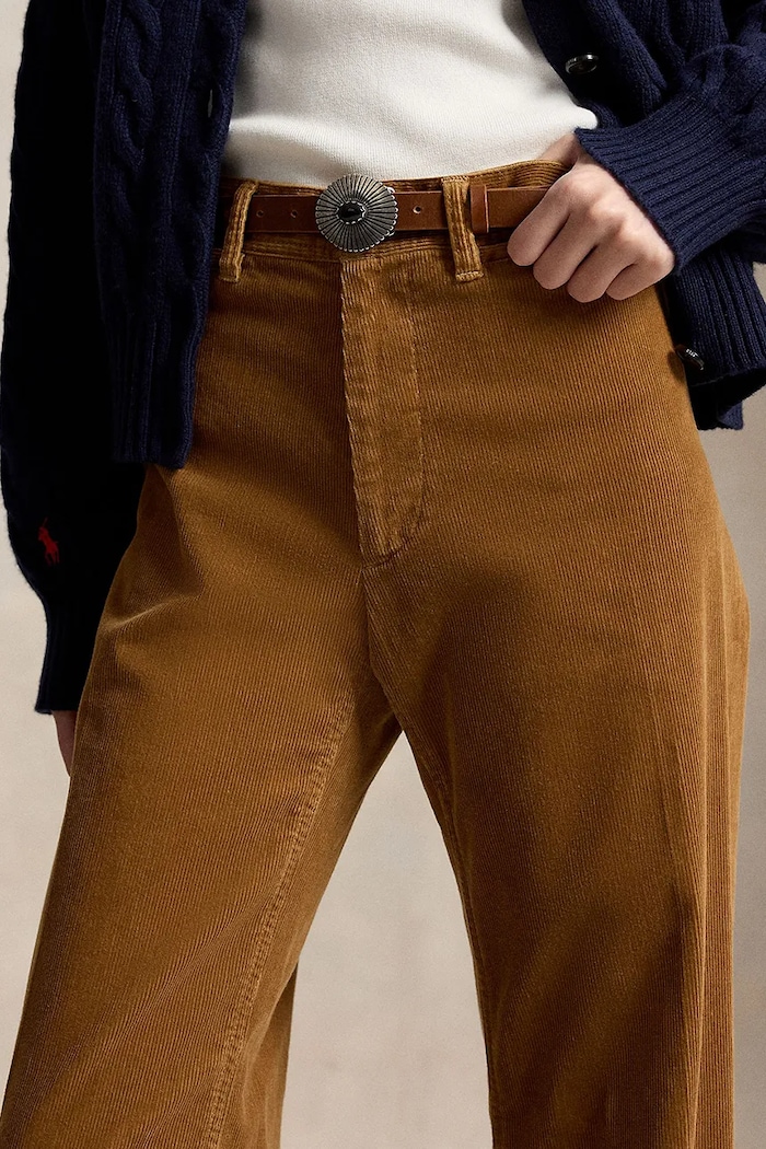 Polo Ralph Lauren flare trousers with cotton Women's — photo 4