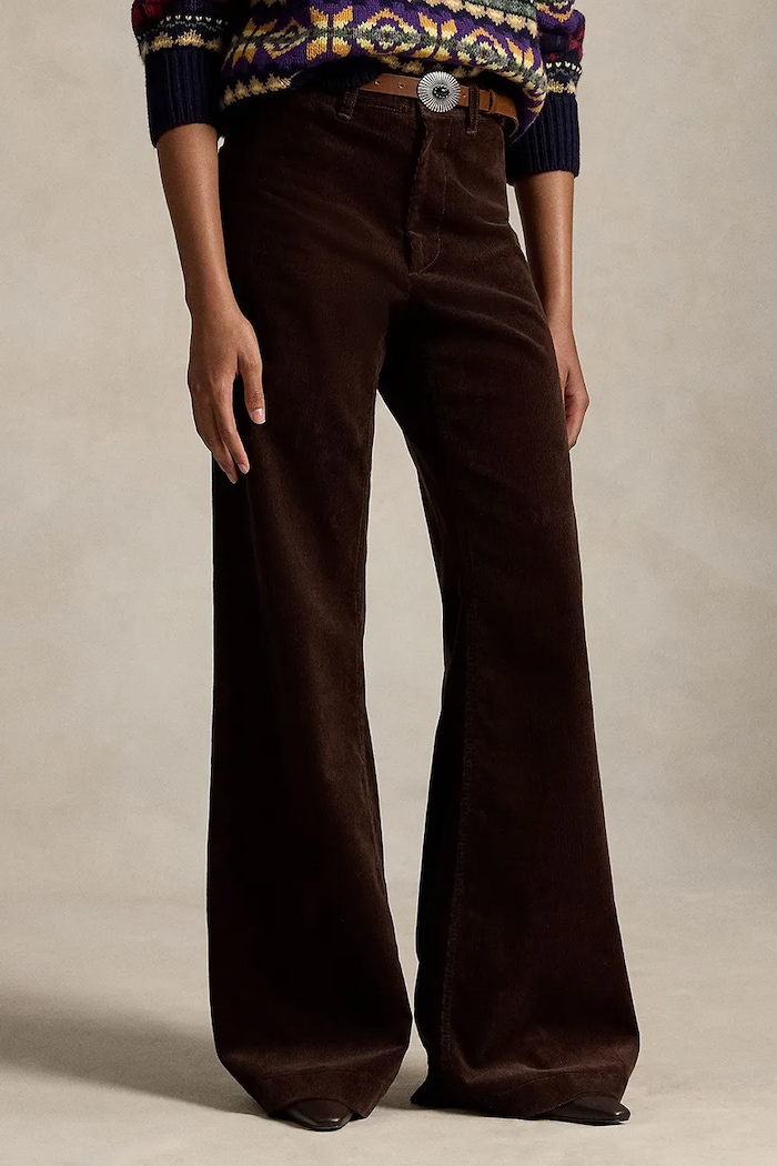 Polo Ralph Lauren flare trousers with cotton Women's