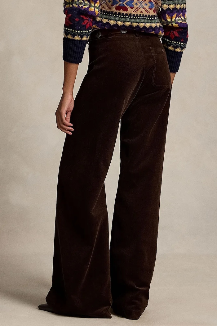Polo Ralph Lauren flare trousers with cotton Women's — photo 2