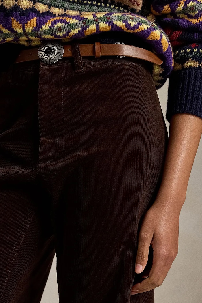 Polo Ralph Lauren flare trousers with cotton Women's — photo 4