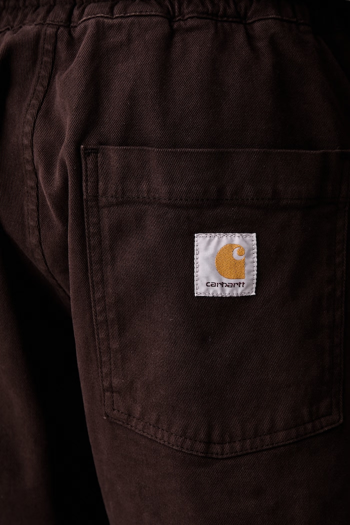 Carhartt WIP Floyde Pant trousers cotton with elastane Men's — photo 4