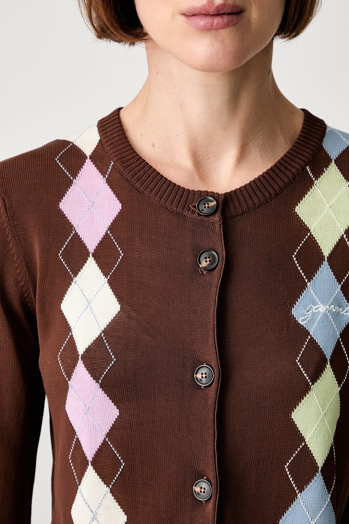 GANNI cardigan cotton Women's — photo 5