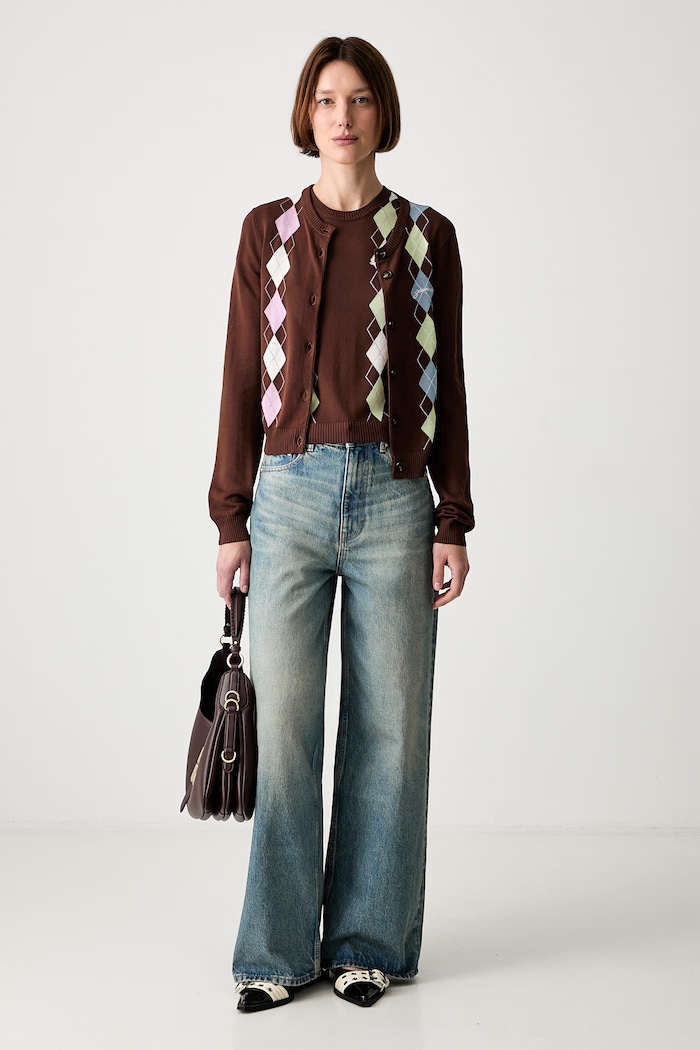 GANNI cardigan cotton Women's — photo 6