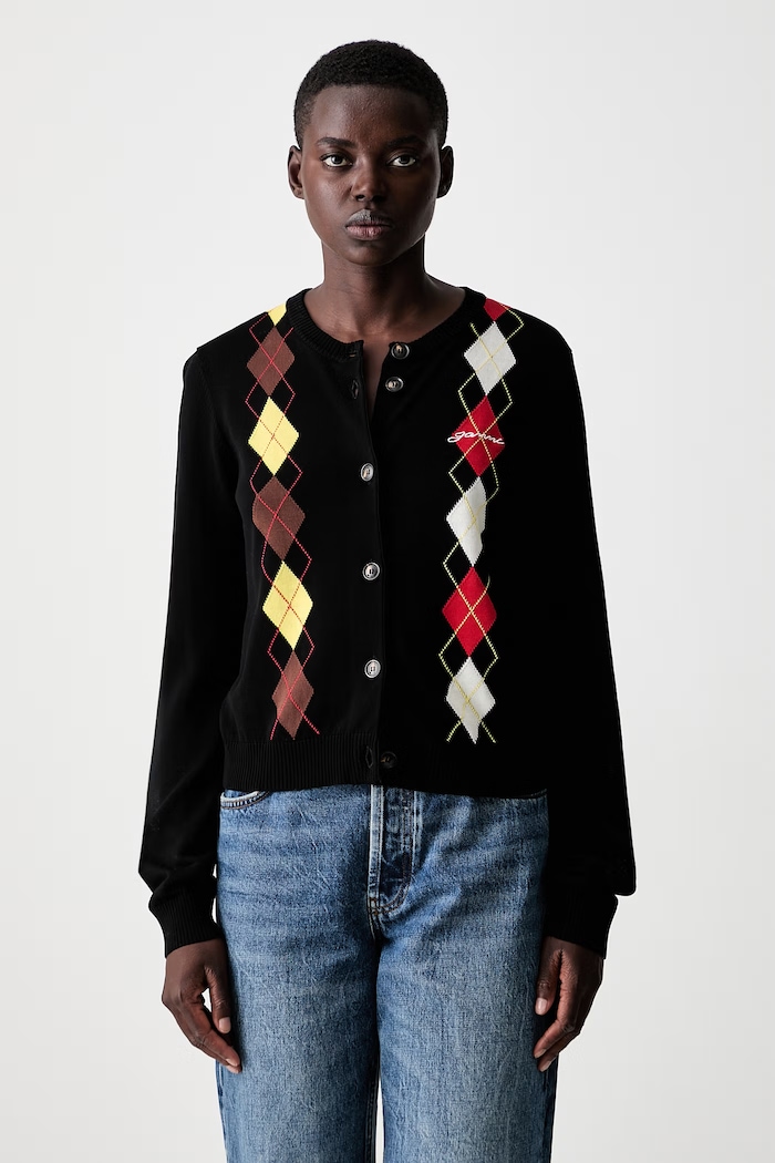 GANNI cardigan cotton Women's
