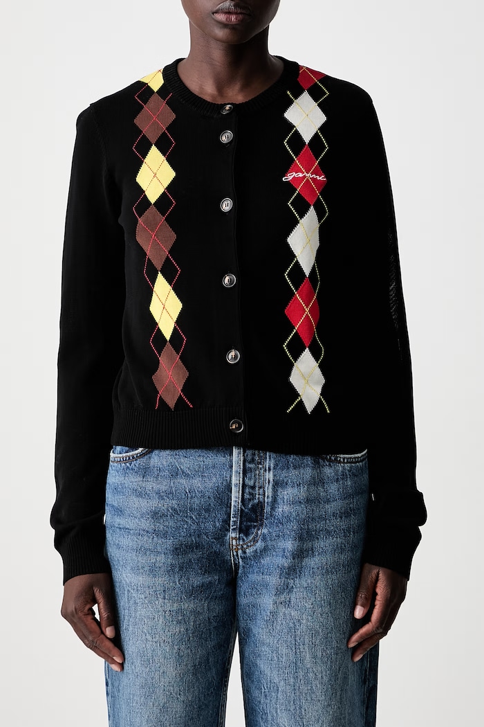 GANNI cardigan cotton Women's — photo 5