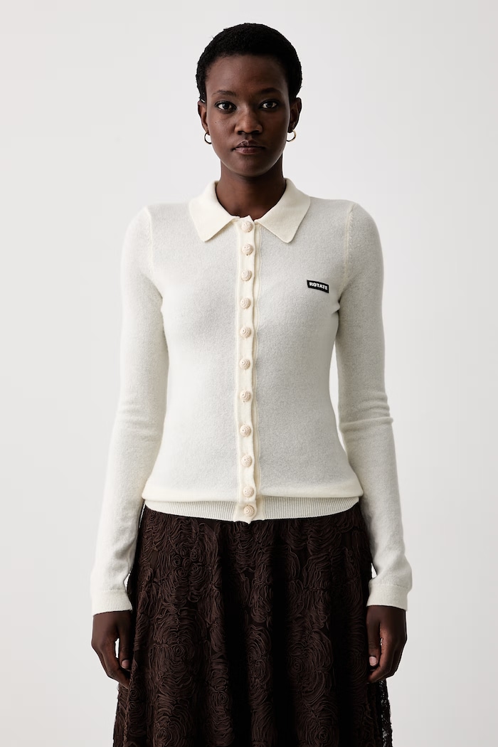 Rotate cardigan with cashmere blend Women's