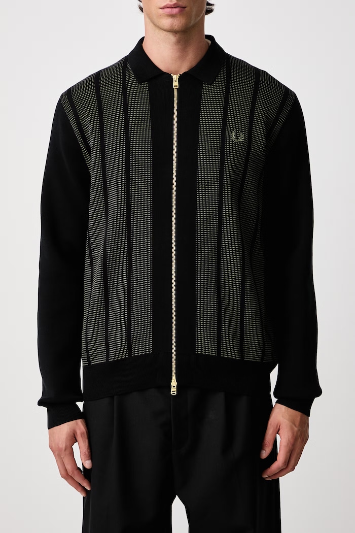 Fred Perry cardigan cotton Men's — photo 5