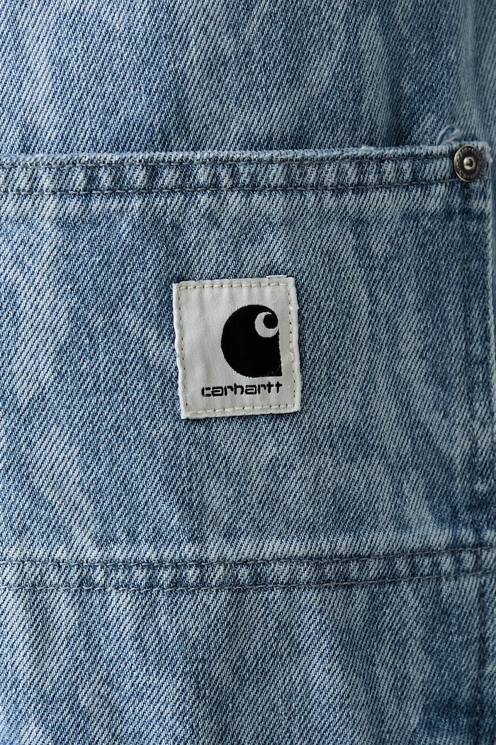 Carhartt WIP W Snake Nixon Double Knee carpenter shorts denim Women's — photo 5