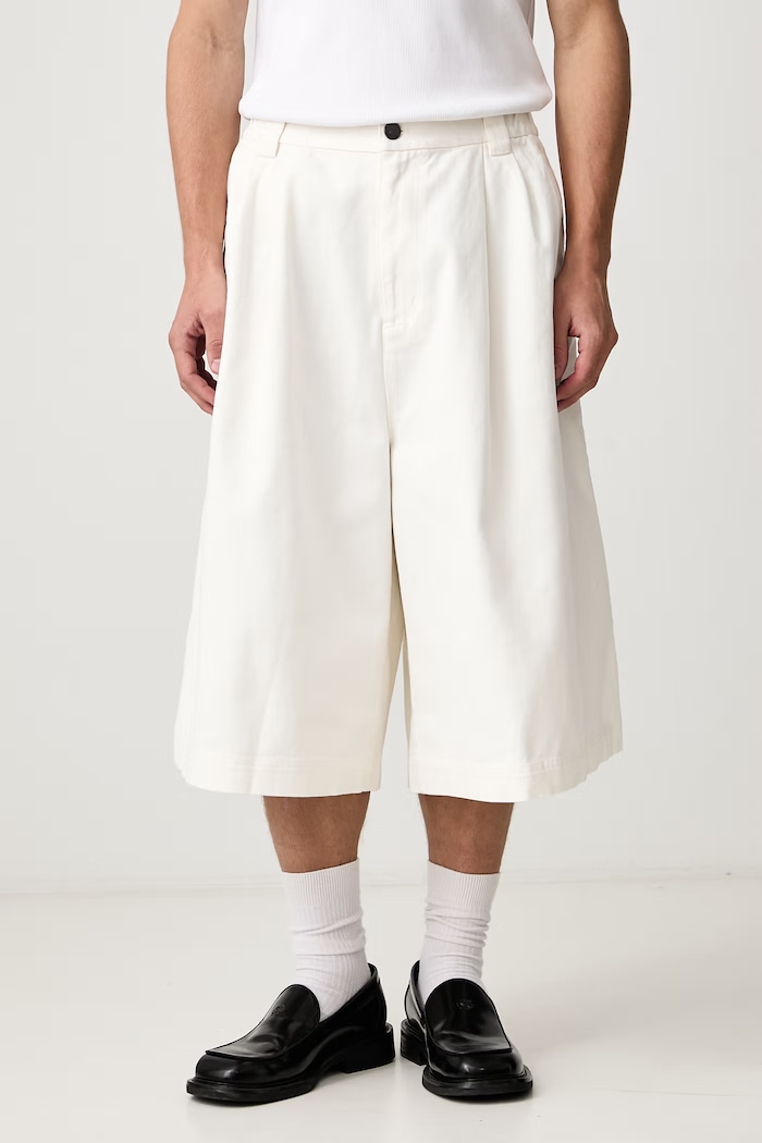 adidas Originals Pleated Jorts shorts cotton Men's