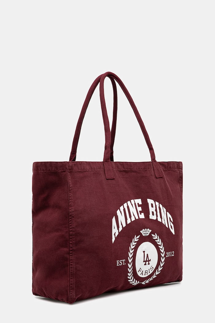 Anine Bing LEO tote bag women's cotton — photo 2