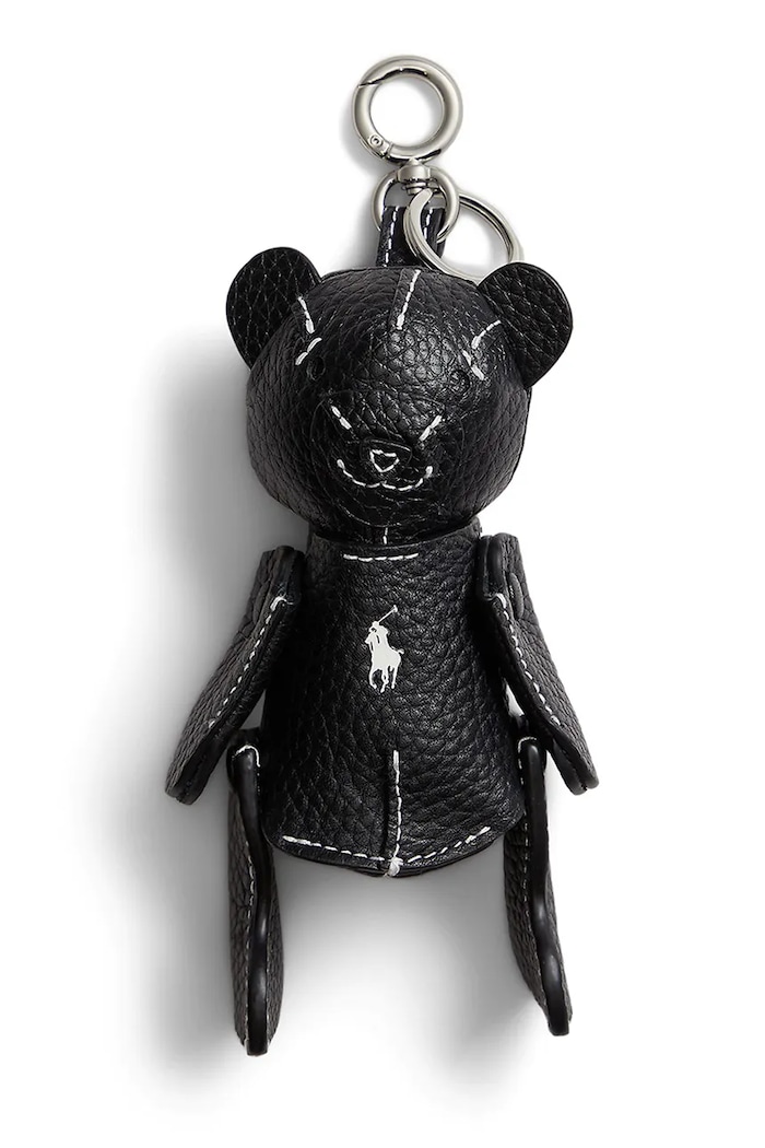 Polo Ralph Lauren SHINY DRUM PEBBLE-BEAR keyring Women's
