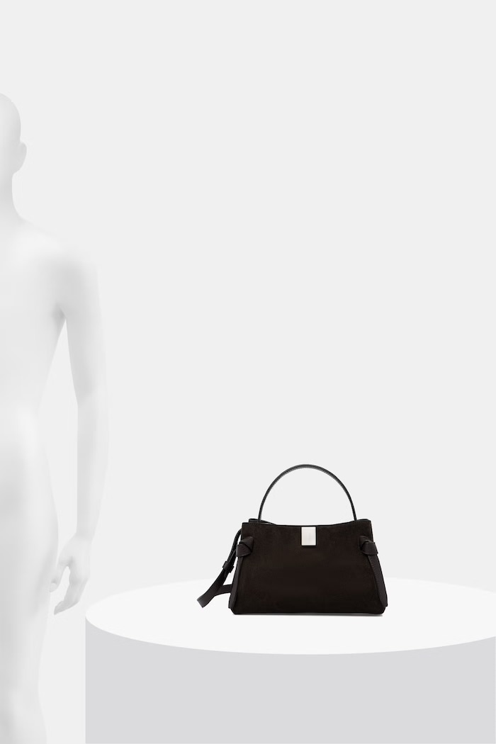 Yuzefi GYOZA MINI crossbody bag women's suede — photo 6