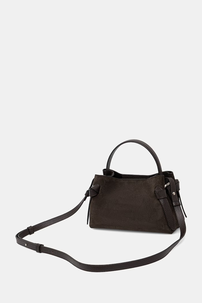 Yuzefi GYOZA MINI crossbody bag women's suede — photo 3