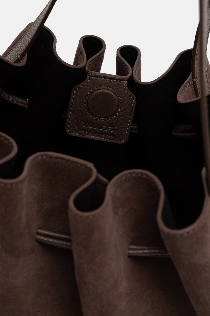 Yuzefi SCALLOP SHOULDER bag Women's suede — photo 5