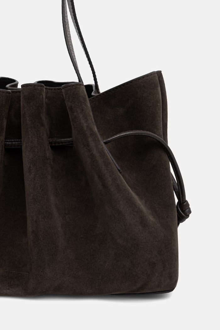 Yuzefi SCALLOP SHOULDER hobo bag Women's suede — photo 3
