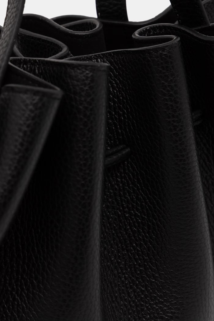 Yuzefi SCALLOP SHOULDER drawstring bag Women's leather — photo 4