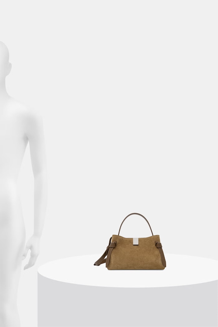 Yuzefi GYOZA MINI crossbody bag women's suede — photo 6