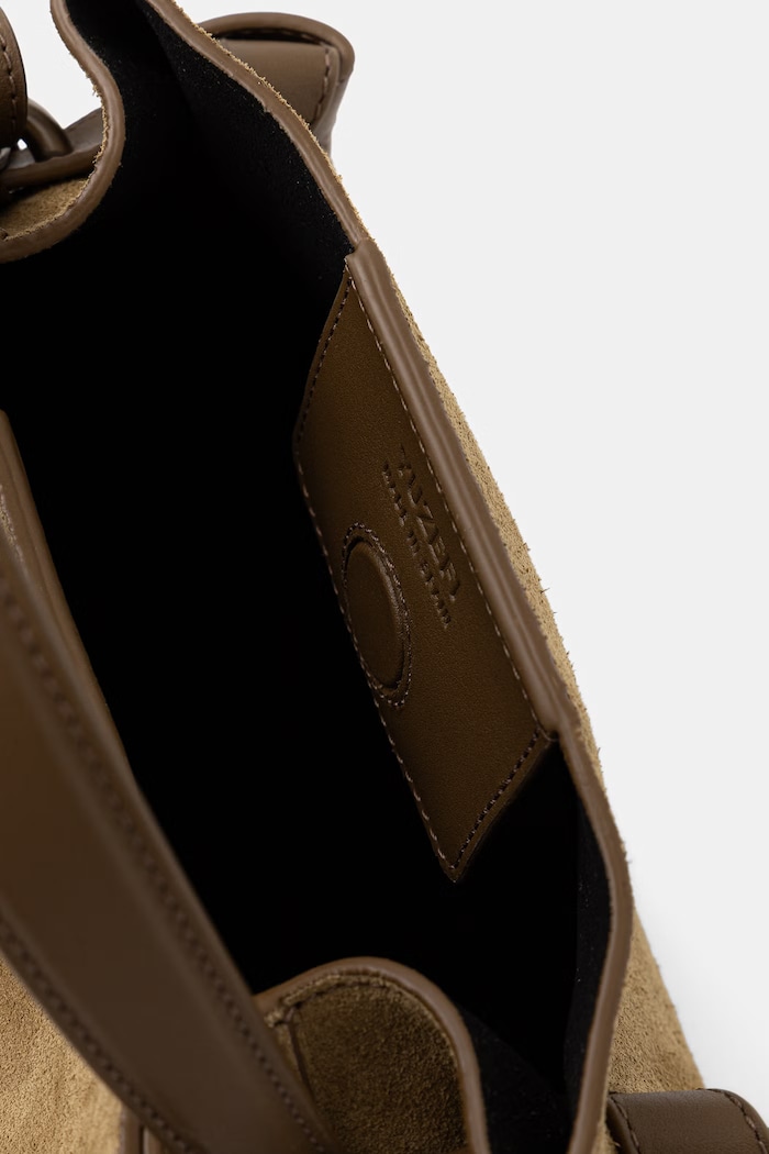 Yuzefi GYOZA MINI crossbody bag women's suede — photo 5