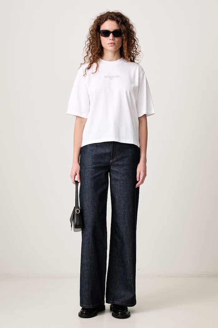 Off-White Statement Boxy t-shirt cotton Women's — photo 2