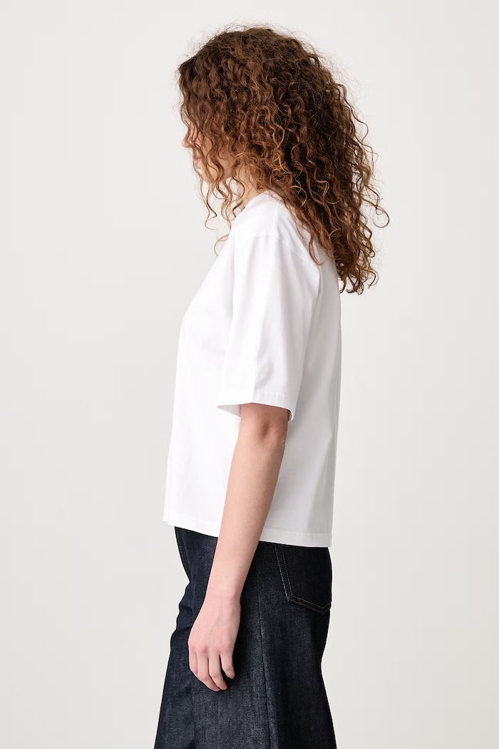 Off-White Statement Boxy t-shirt cotton Women's — photo 4