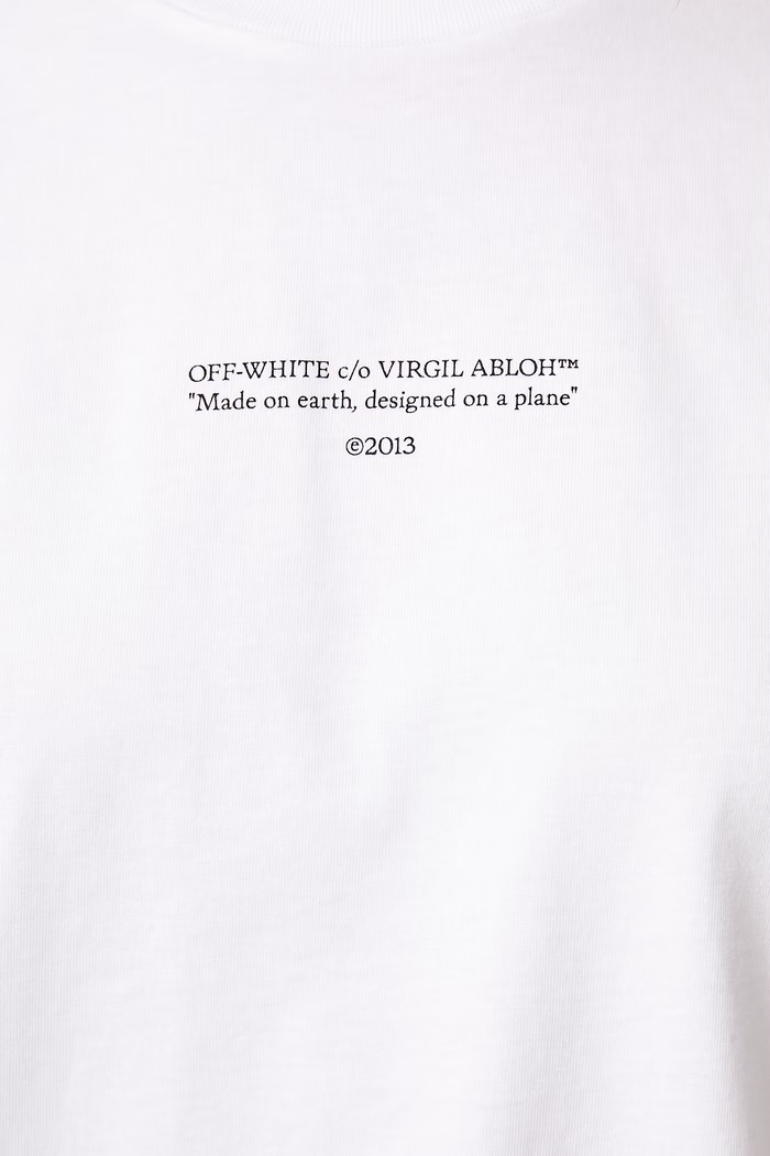 Off-White Statement Boxy t-shirt cotton Women's — photo 6