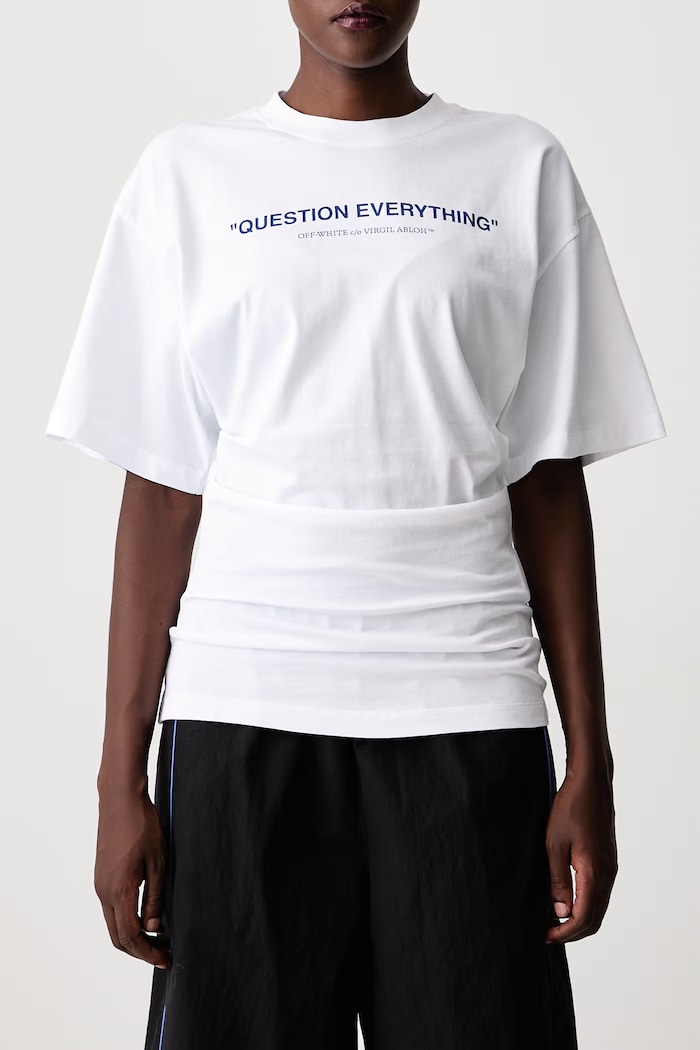 Off-White Question Everything cotton Women's — photo 5