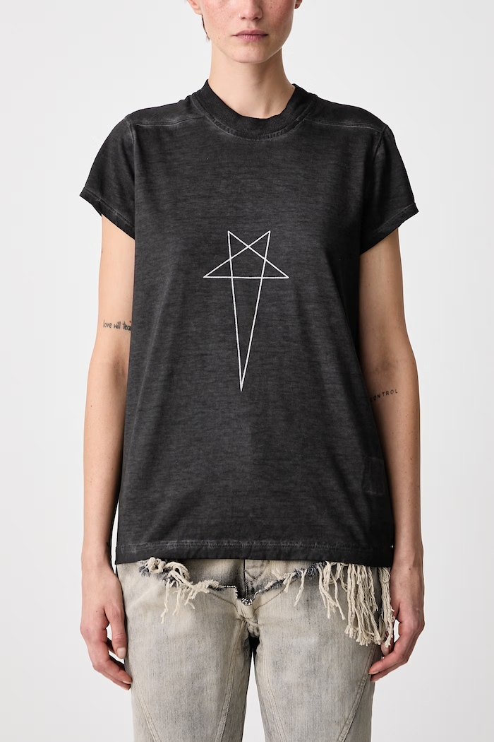 Rick Owens DRKSHDW Small Level t-shirt cotton Women's — photo 5
